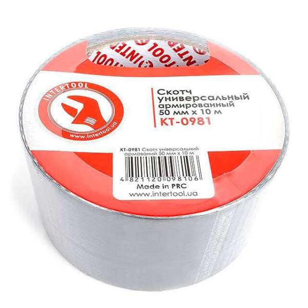 Tape universal reinforced 50 mm*10 m Intertool KT-0981