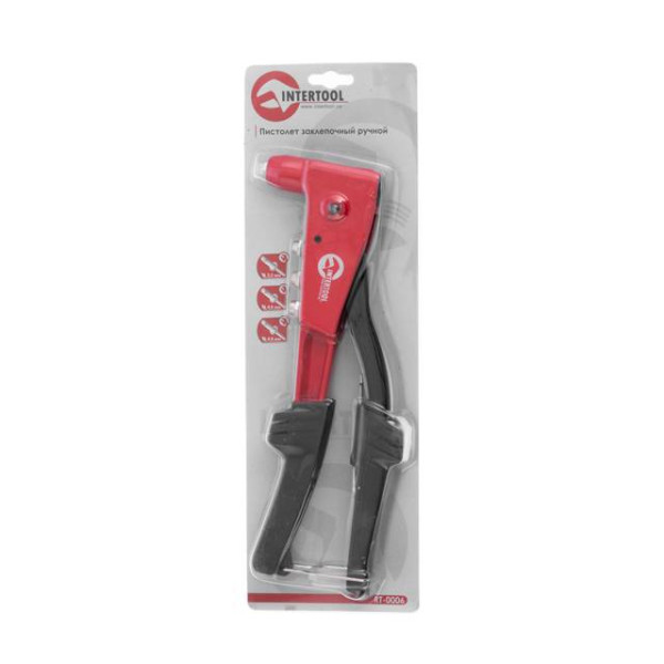 Manual rivet gun, rivet diameter 3.2; 4; 4.8 mm Intertool RT-0006