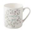 Кружка CreativeTops CRAZY CAT LADY Everyday Home, фарфор, 300 мл
