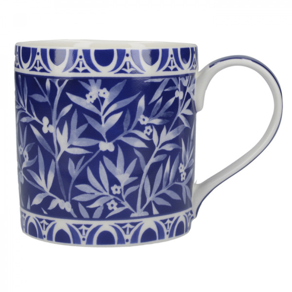 Кружка для чая CreativeTops Floral Geo Navy Cole Collection, фарфор, 450 мл