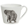 Кружка для чая Maxwell Williams Elephant MARINI FERLAZZO, фарфор, 13 х 10,5 х 8,5 см, 450 мл