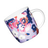 Кружка для чая Painted Flower Kitchen Craft, фарфор, 425 мл