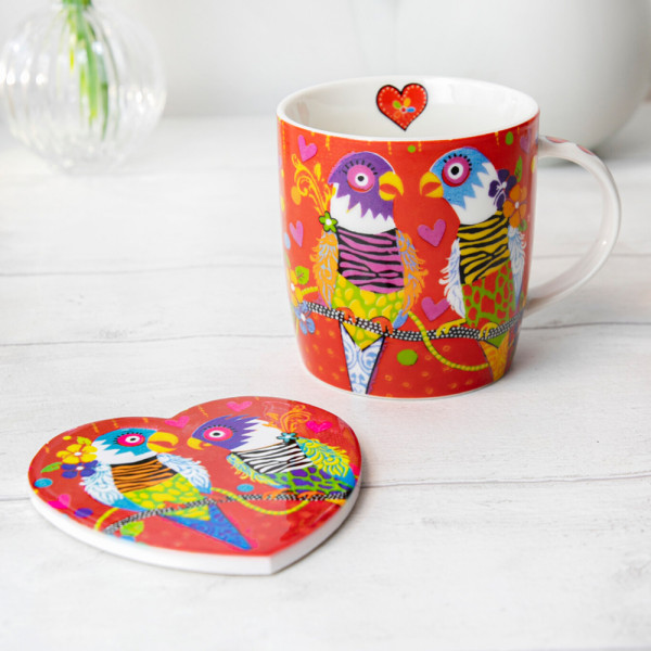 Кружка Maxwell Williams Tiger Tiger LOVE HEARTS, керамика, 370 мл