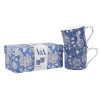 Набор кружек для чая CreativeTops William Morris WILD TULIP, фарфор, 2 шт., 300 мл