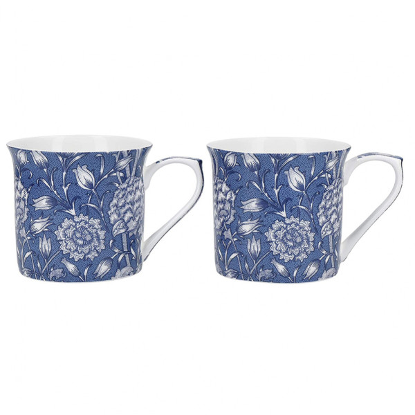 Набор кружек для чая CreativeTops William Morris WILD TULIP, фарфор, 2 шт., 300 мл