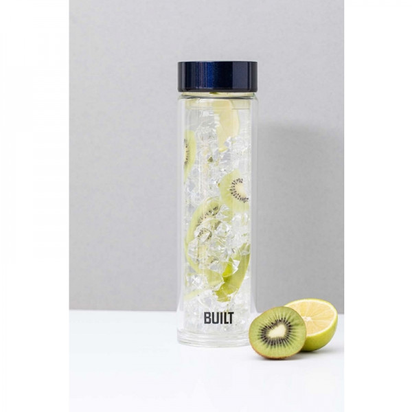Built glass bottle, 450 ml