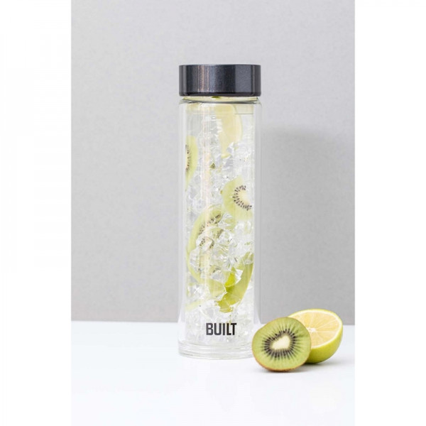 Built glass bottle, 450 ml