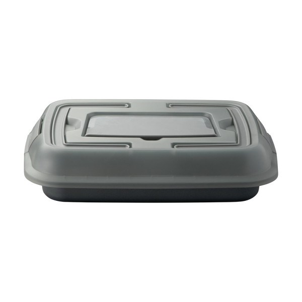 BergHOFF baking dish with cutting tool, with lid, rectangular, 38.5 x 29 x 8.5 cm