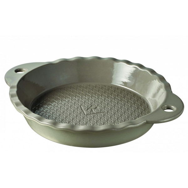 Revol round baking dish, gray, diameter 25 cm