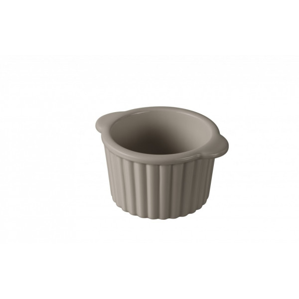Set of 2 molds, Revol gray, diameter 8.5 cm h 5.3 cm