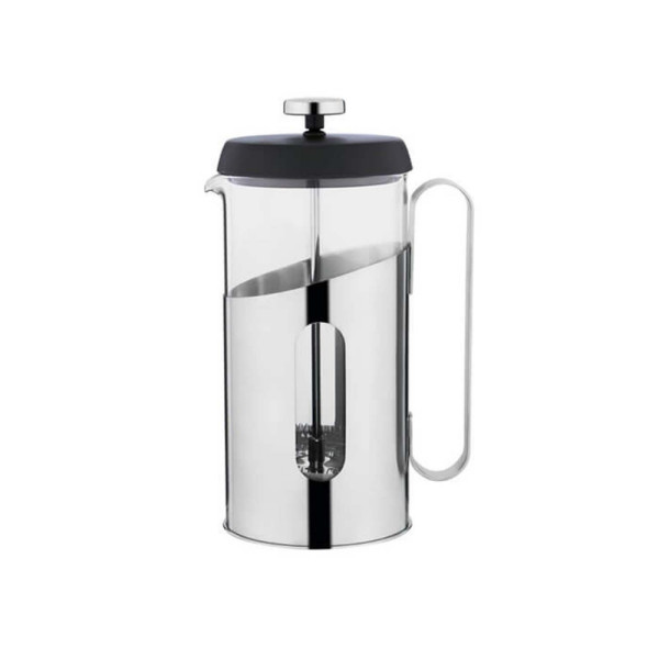 French press glass, in a BergHOFF metal stand, 1000 ml