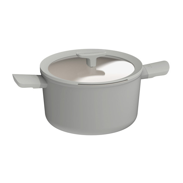 Кастрюля с антипригарным покрытием BergHOFF LEO BALANCE Moon Mist, диаметр 24 см, 5,5л