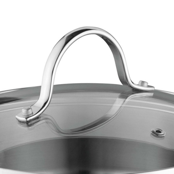Каструля зі скляною кришкою BergHOFF COMFORT, діаметр 24 см, 6,8 л