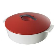 Revolution Revol round cocotte, red lid, 3.6 l, diameter 28 cm