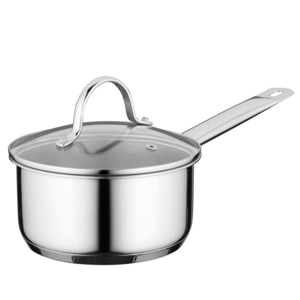 Ківш зі скляною кришкою COMFORT, діаметр 16 см, 1,6 л