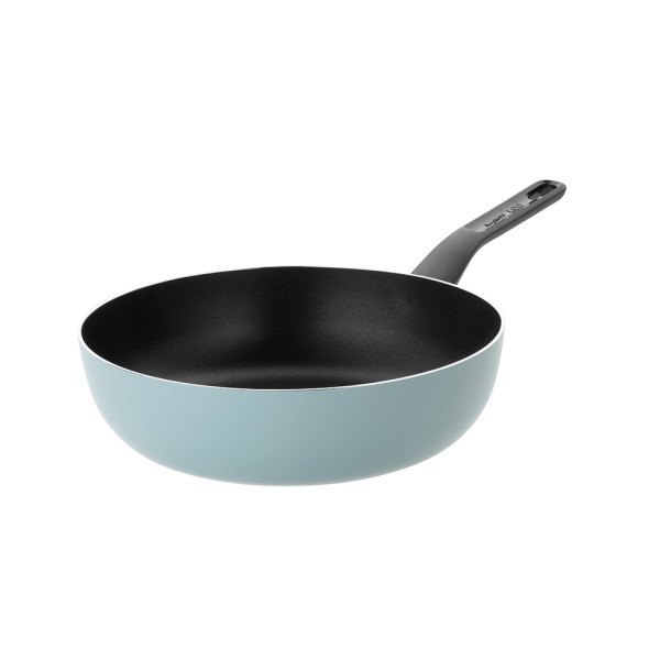 Сковорода-вок з антипригарним покриттям BergHOFF LEO SLATE, діаметр 28 см, 3,8 л