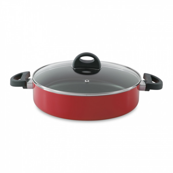 BergHOFF ECLIPSE stand with lid, red, diameter 26 cm, 3.2 l