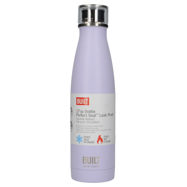 Built Lavender metal bottle, with double walls, 500 ml