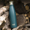 Built Teal metal bottle, with double walls, 500 ml