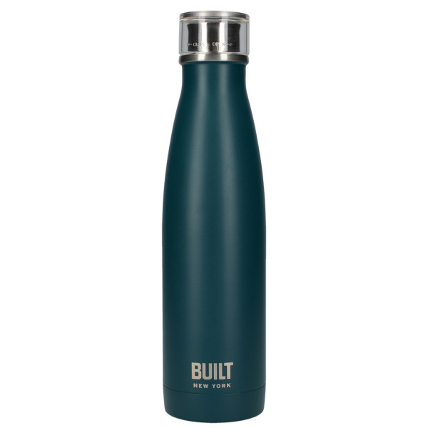 Built Teal metal bottle, with double walls, 500 ml