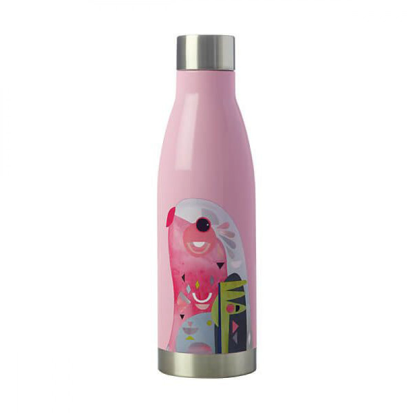 Metal bottle Maxwell Williams Parrot PETE CROMER, with double walls, 500 ml