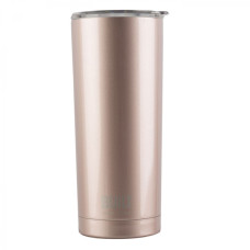 Travel mug made of metal Built Rose Gold, with double walls, pink, 500 ml