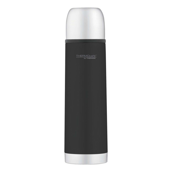 Термос THERMOS SOFTTOUCH с двойными стенками, черный, 0,5л
