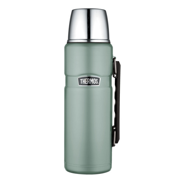 Термос THERMOS STAINLESS KING с двойными стенками, зеленый, 1,2л