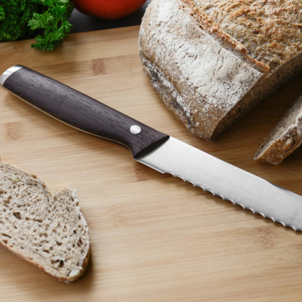 Bread knife BergHOFF Redwood, 20 cm