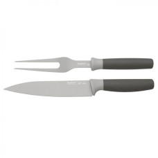 BergHOFF LEO meat set, knife and fork, coated