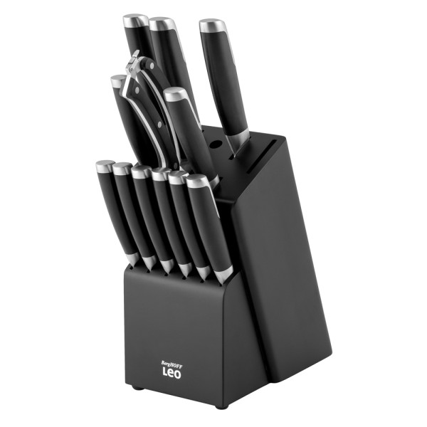 Набор ножей BergHOFF LEO GRAPHITE в бревне, 13 шт.