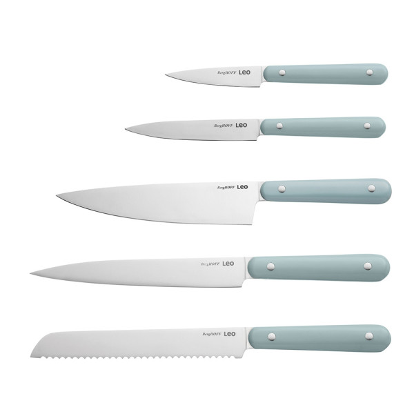 BergHOFF LEO SLATE Complete knife set, 5 pcs.