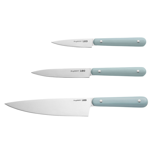 BergHOFF LEO SLATE Starter knife set, 3 pcs.