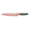 BergHOFF LEO paring knife with coating, pink, 19 cm