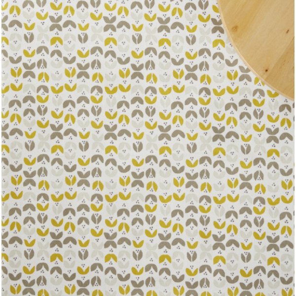 Apron Atenas Home Textile Tulipa Mostaza, coated cotton
