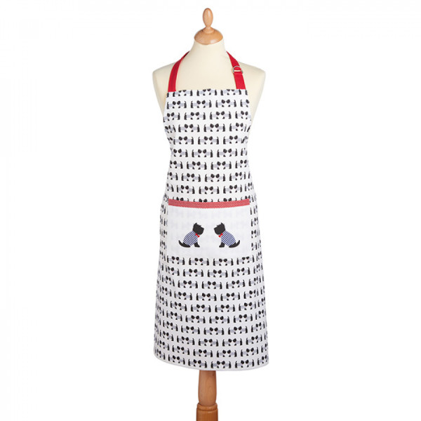 Kitchen Craft WESTIE DOG kitchen apron, 90x70 cm