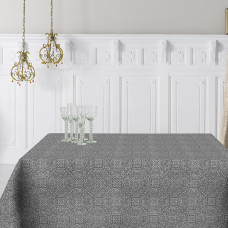Скатертина Aitana textil Arp Schwarz, жакард, 140 х 140 cм