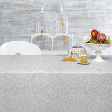 Скатерть Aitana textil Bonard Blanc, жаккард, 140 х 200 cм