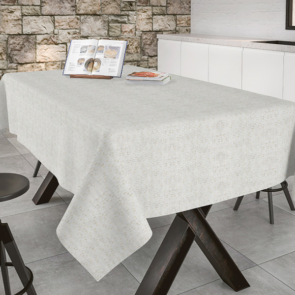 Скатертина Aitana textil Corbaz Oro, жакард, 140 х 250 cм