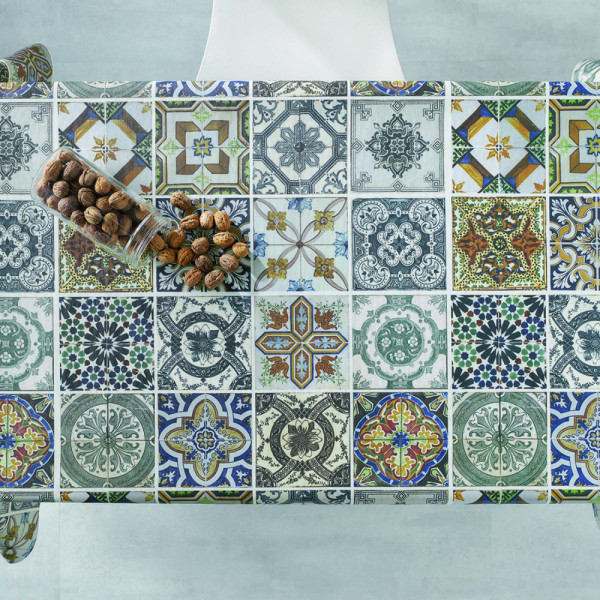 Скатертина Aitana textil Digital 001, полікотон, 140 х 200 cм