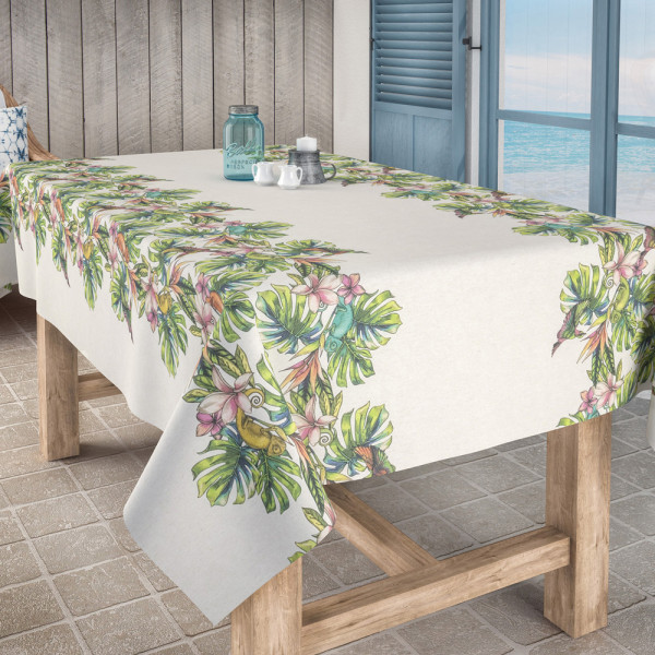 Aitana textil Digital Lino 501 tablecloth in a roll, polycotton, width 140 cm