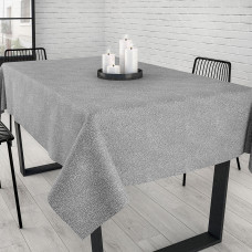 Скатертина Aitana textil Goya Grey в рулоні, жакард, ширина 140 см