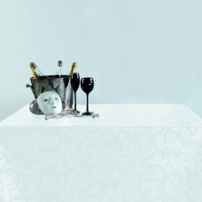Скатерть Aitana textil Greco Snow, жаккард, 140 х 140 cм