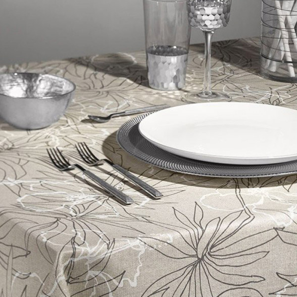 Скатерть Atenas Home Textile Arcadia, хлопок с покрытием, 150 x 150 см