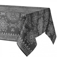 Скатертина Atenas Home Textile Argos Gris, бавовна з покриттям, 100 х 150 см