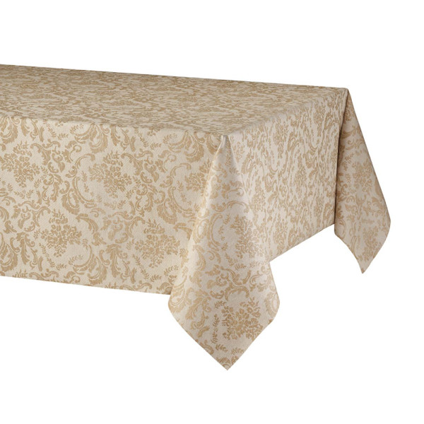 Скатертина Atenas Home Textile Ariadna Dorado, бавовна з покриттям, 160 х 160 см