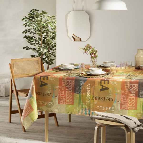 Atenas Home Textile Coffee tablecloth, coated cotton, 100 x 150 cm