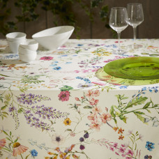 Скатертина Atenas Home Textile Fortuna, бавовна з покриттям, 150 x 150 см