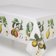 Скатертина Atenas Home Textile Fruits, бавовна з покриттям, 150 x 150 см