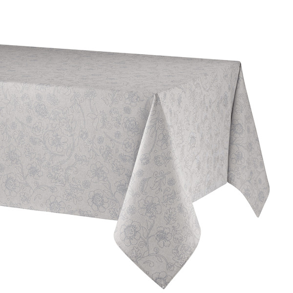 Скатертина Atenas Home Textile Helena Plata, бавовна з покриттям, 150 х 150 см
